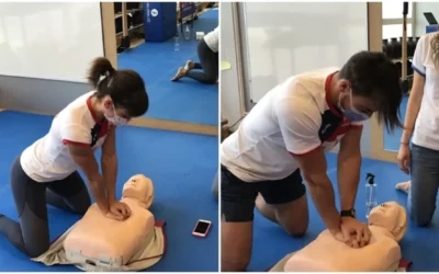 Marca – Sandra Sánchez y Damián Quintero aprenden a salvar vidas con Proyecto Reanimación